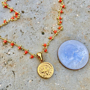 Collar con Medalla de San Benito